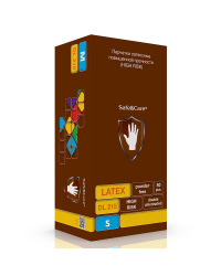 Перчатки латексные особо прочные SAFE&CARE, S